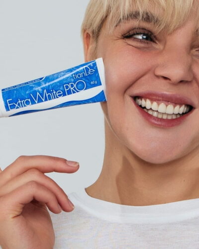 ИЗБЕЛВАЩА ПАСТА ЗА ЗЪБИ "EXTRA WHITE PRO", 60ГР